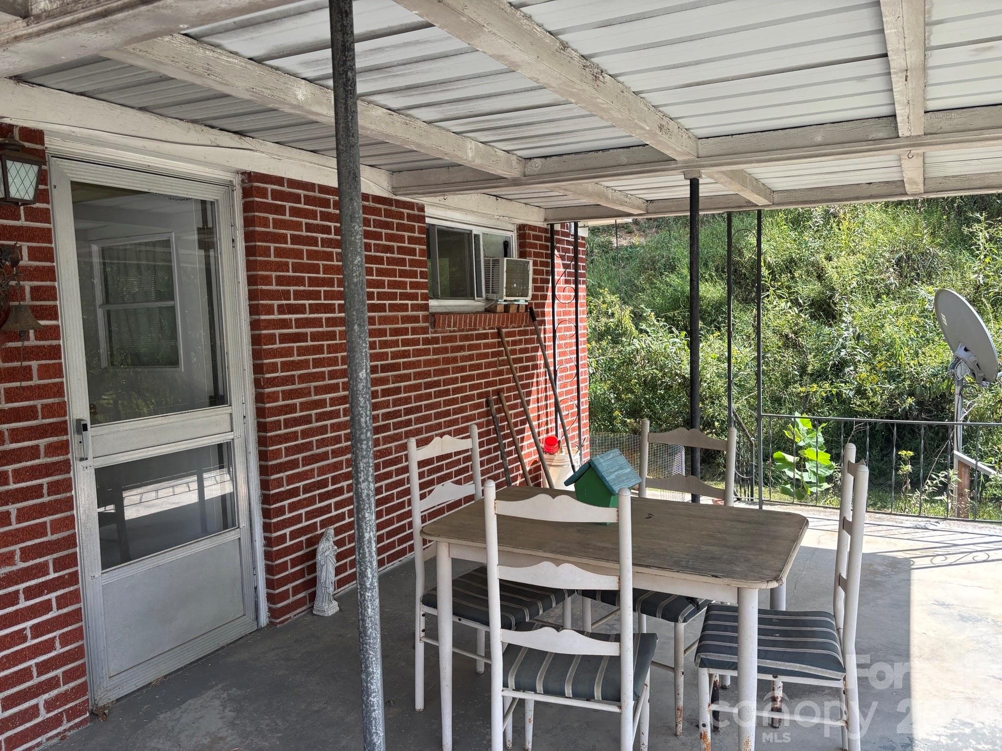 side porch - 637 Toe Cane Road, Bakersville