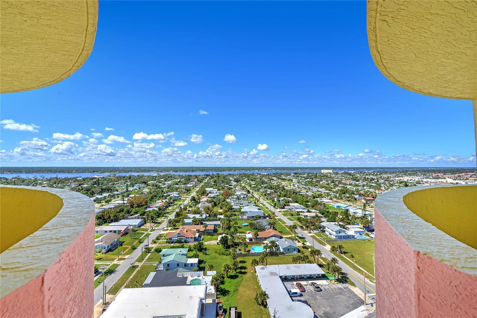 View from Front Door of Unit. - 1900 N ATLANTIC AVE #1603, DAYTONA BEACH