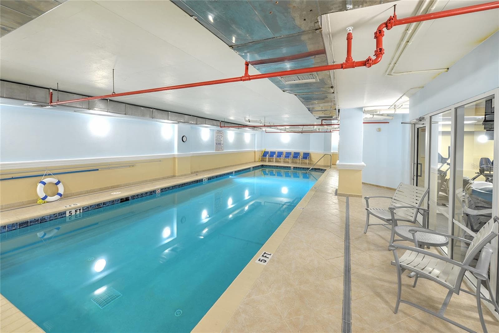 Indoor Heated Pool - 1900 N ATLANTIC AVE #1603, DAYTONA BEACH