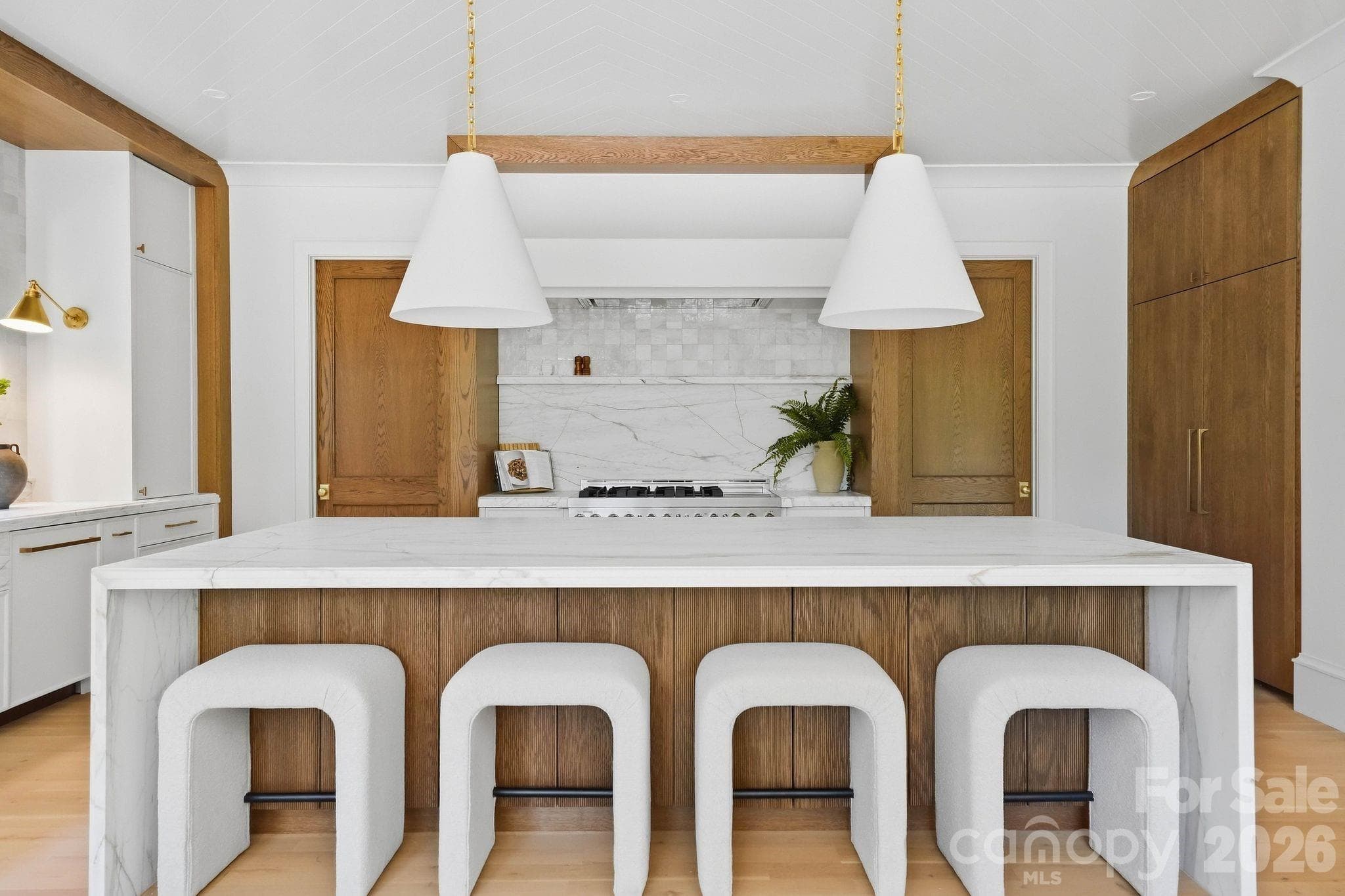 Hand crafted kitchen, marble counter tops - 110 Hunter Lane, Charlotte