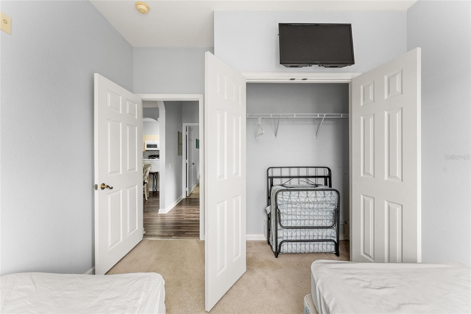 3rd Bedroom. - no furniture in this room - 2301 BUTTERFLY PALM WAY #203, KISSIMMEE