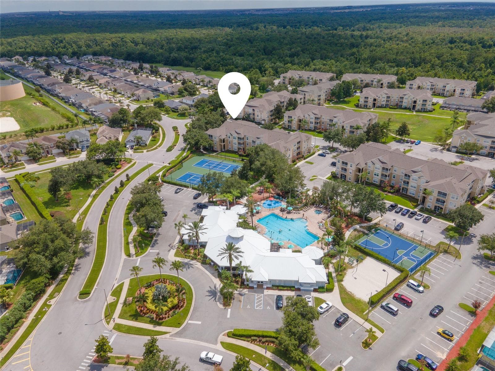 Community bird view - 2301 BUTTERFLY PALM WAY #203, KISSIMMEE