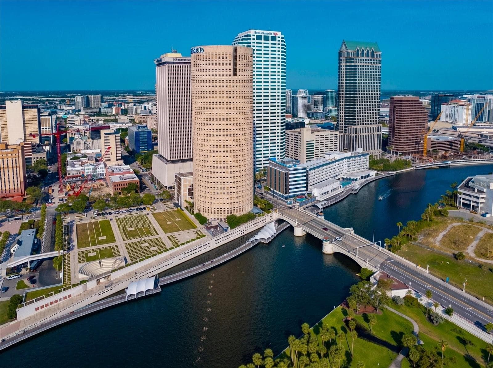 The Hillsborough River through downtown Tampa - 947 SEDDON COVE WAY #947, TAMPA