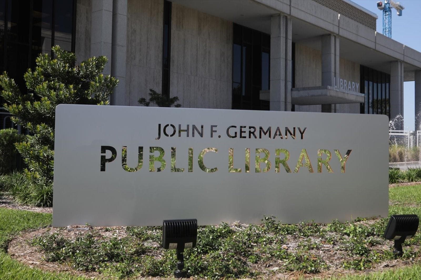 The massive John F. Germany Public Library downtown, full of unique resources and entertainment - 947 SEDDON COVE WAY #947, TAMPA