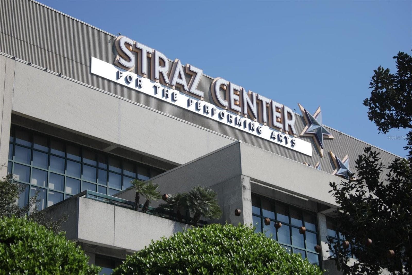 Catch a Broadway show at the Straz Center for Performing Arts - 947 SEDDON COVE WAY #947, TAMPA
