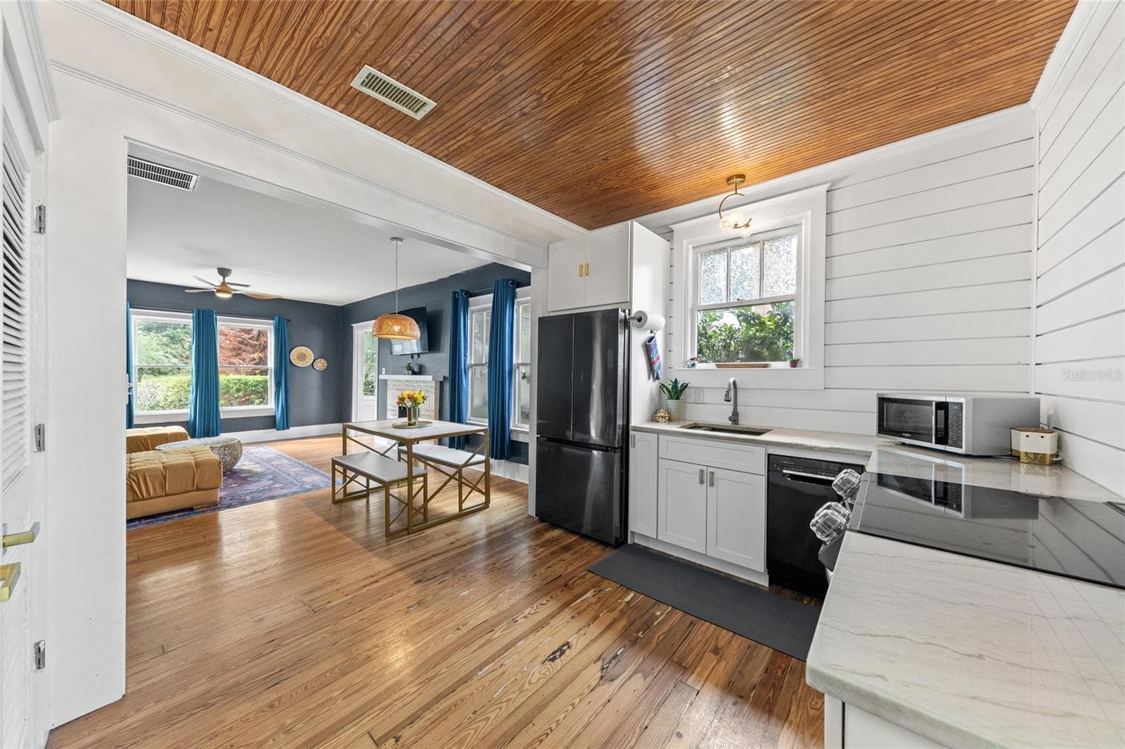Kitchen and Living Space - 61 ABBOTT ST, ST AUGUSTINE