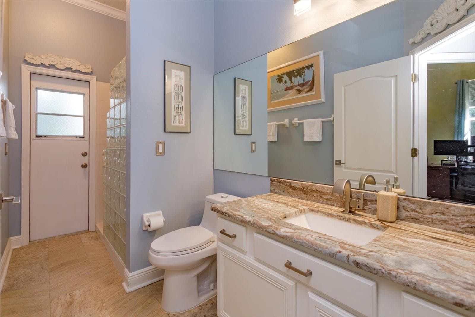 Updated 3rd full bathroom has pool access door - 536 AVON GLADE PL, SANFORD