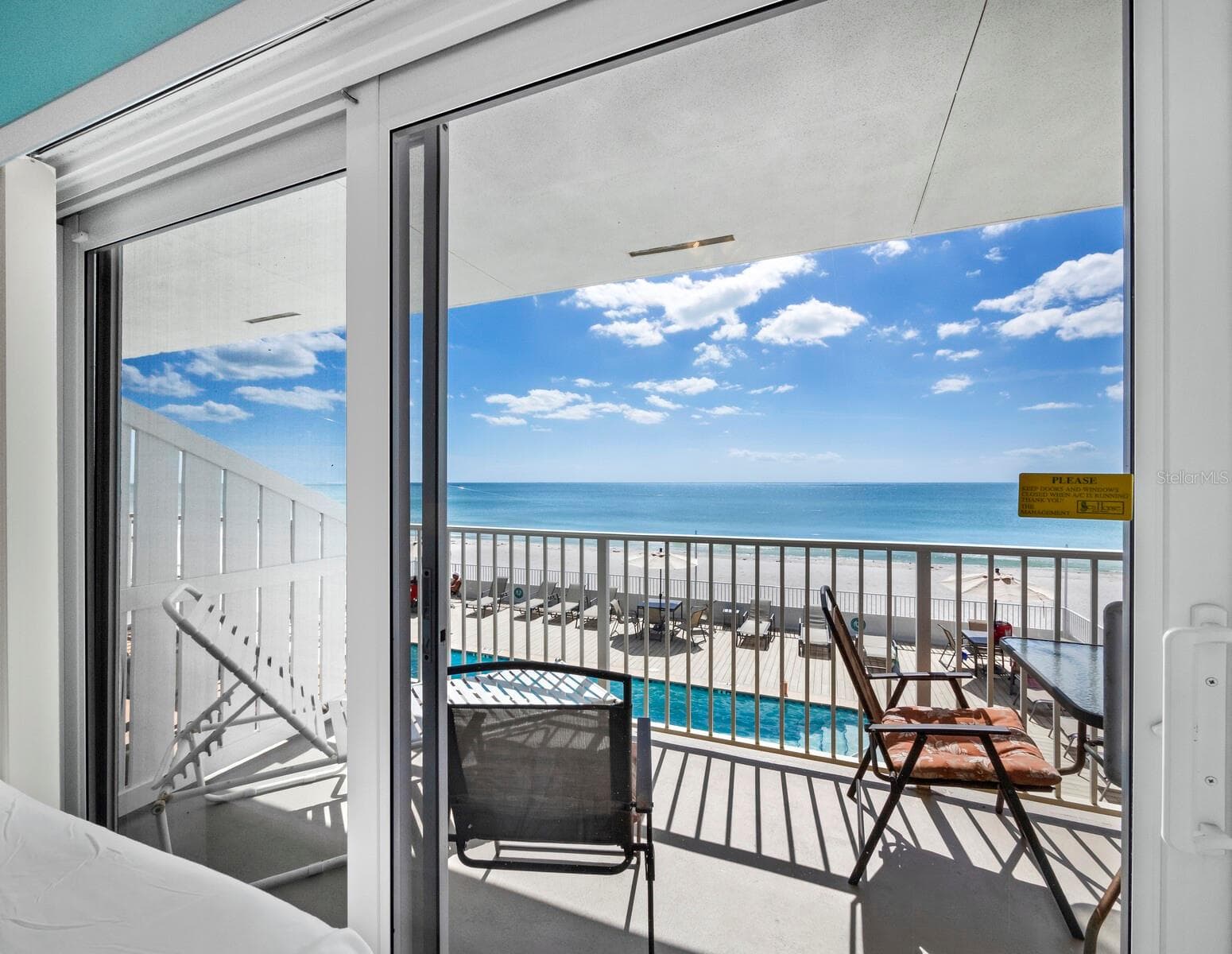 Wake up to this: view from bedroom - 3453 GULF OF MEXICO DR #242, LONGBOAT KEY