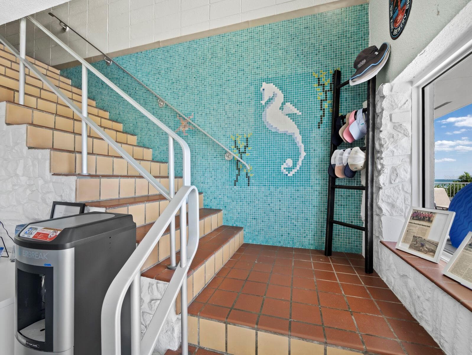 Stairs to second floor unit #242 - 3453 GULF OF MEXICO DR #242, LONGBOAT KEY