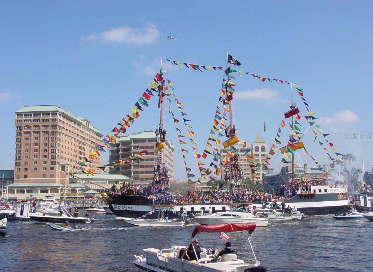 Invasion of Tampa by Jose Gaspar during Gasparilla festivities - 947 SEDDON COVE WAY #947, TAMPA