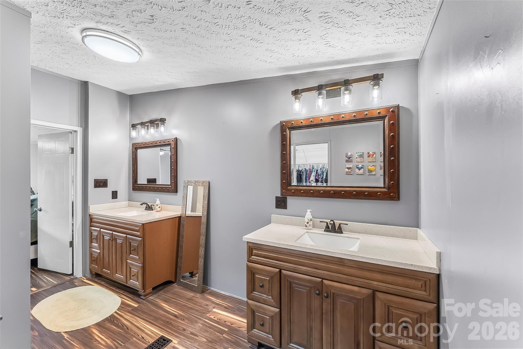 Large updated primary bathroom - 245 Merry Way, Clyde