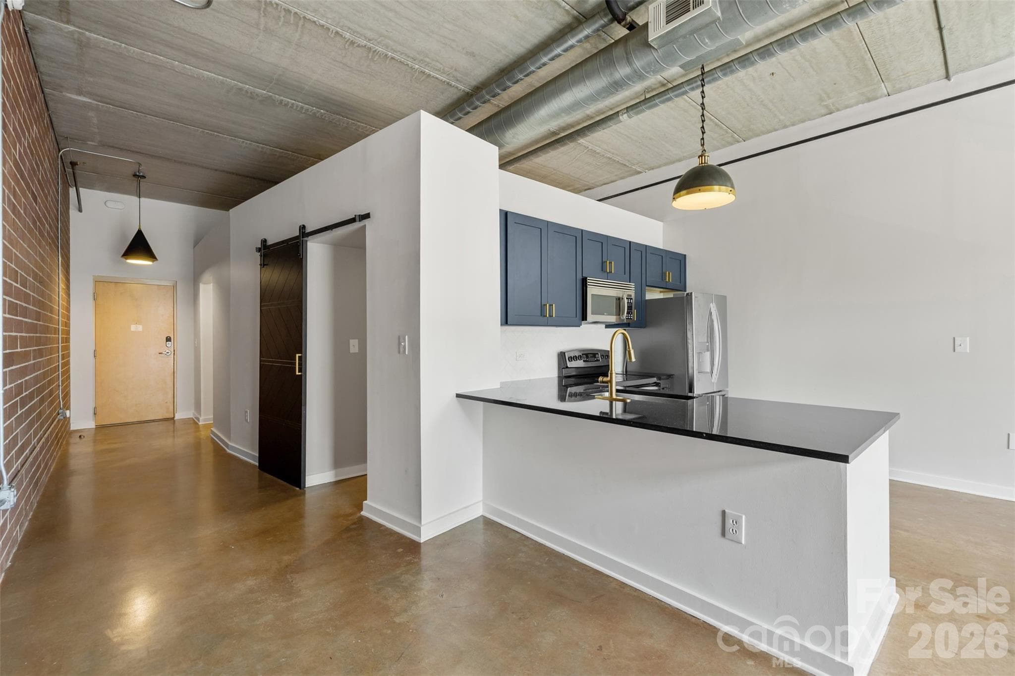 Hallway & kitchen - 626 N Graham Street, Charlotte