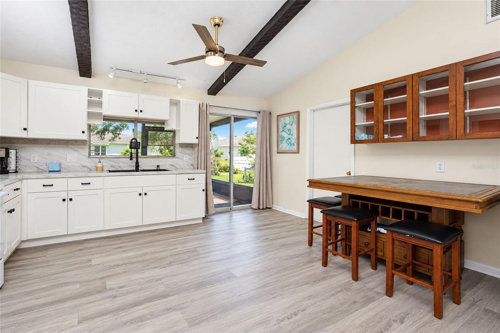 View of the dinette and kitchen. - 21293 PEMBERTON AVENUE, PORT CHARLOTTE