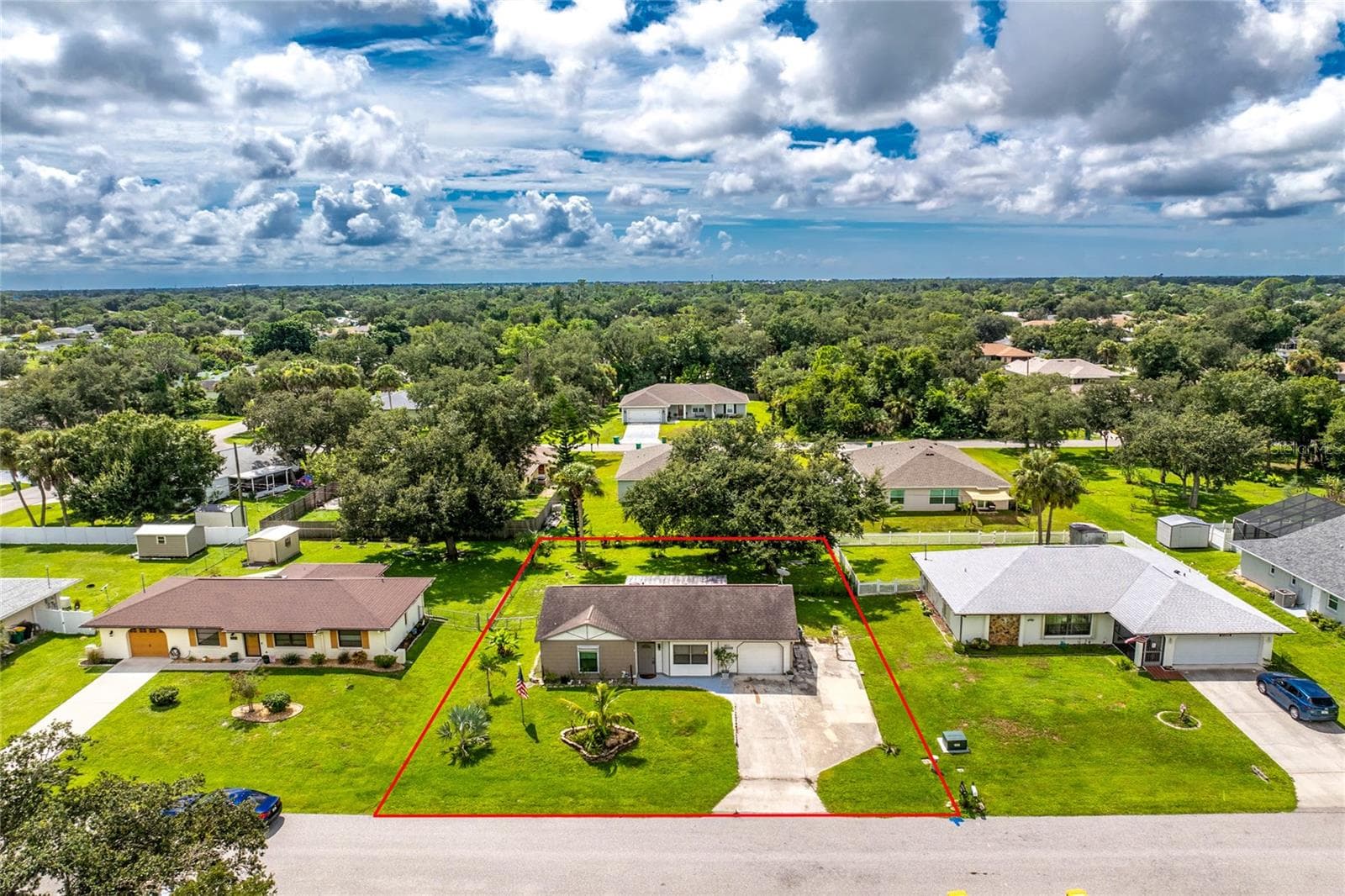 Aerial - 21293 PEMBERTON AVENUE, PORT CHARLOTTE