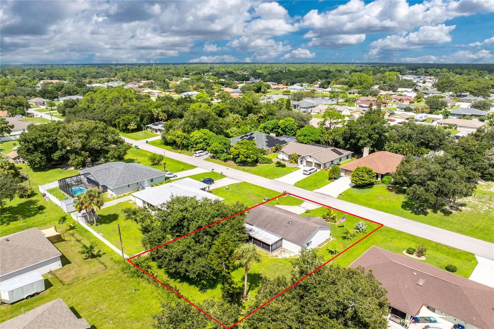 Aerial - 21293 PEMBERTON AVENUE, PORT CHARLOTTE