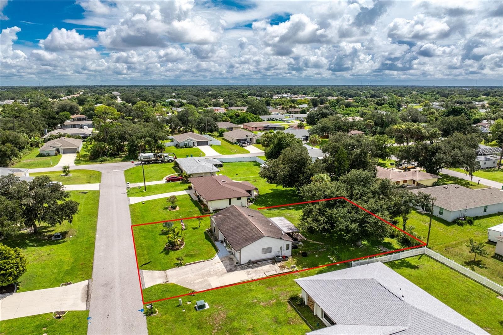 Aerial - 21293 PEMBERTON AVENUE, PORT CHARLOTTE