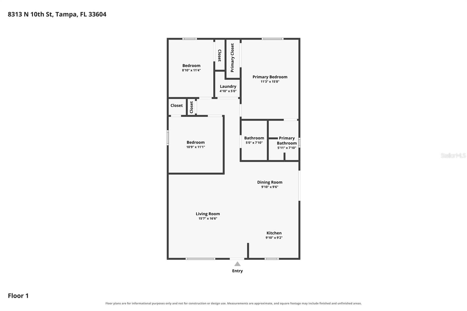 Single Family Residence at 8313 N 10TH ST, TAMPA, photo 38 of 41