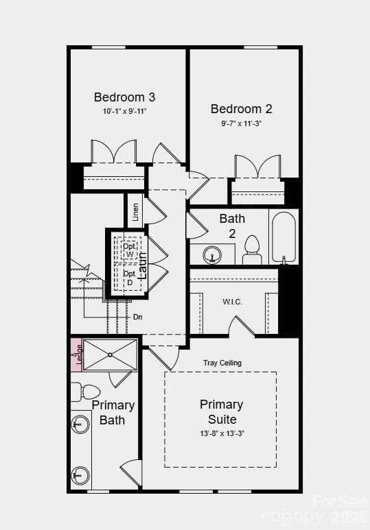 Additional Highlights include: Storage at second floor and shower ledge at primary bathroom. - 3913 Clemson Alley, Indian Land
