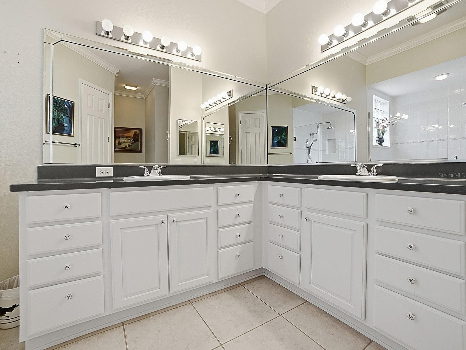 DUAL SINKS AND BEVELED EDGE MIRRORS. - 1897 HARTFORD PATH, THE VILLAGES