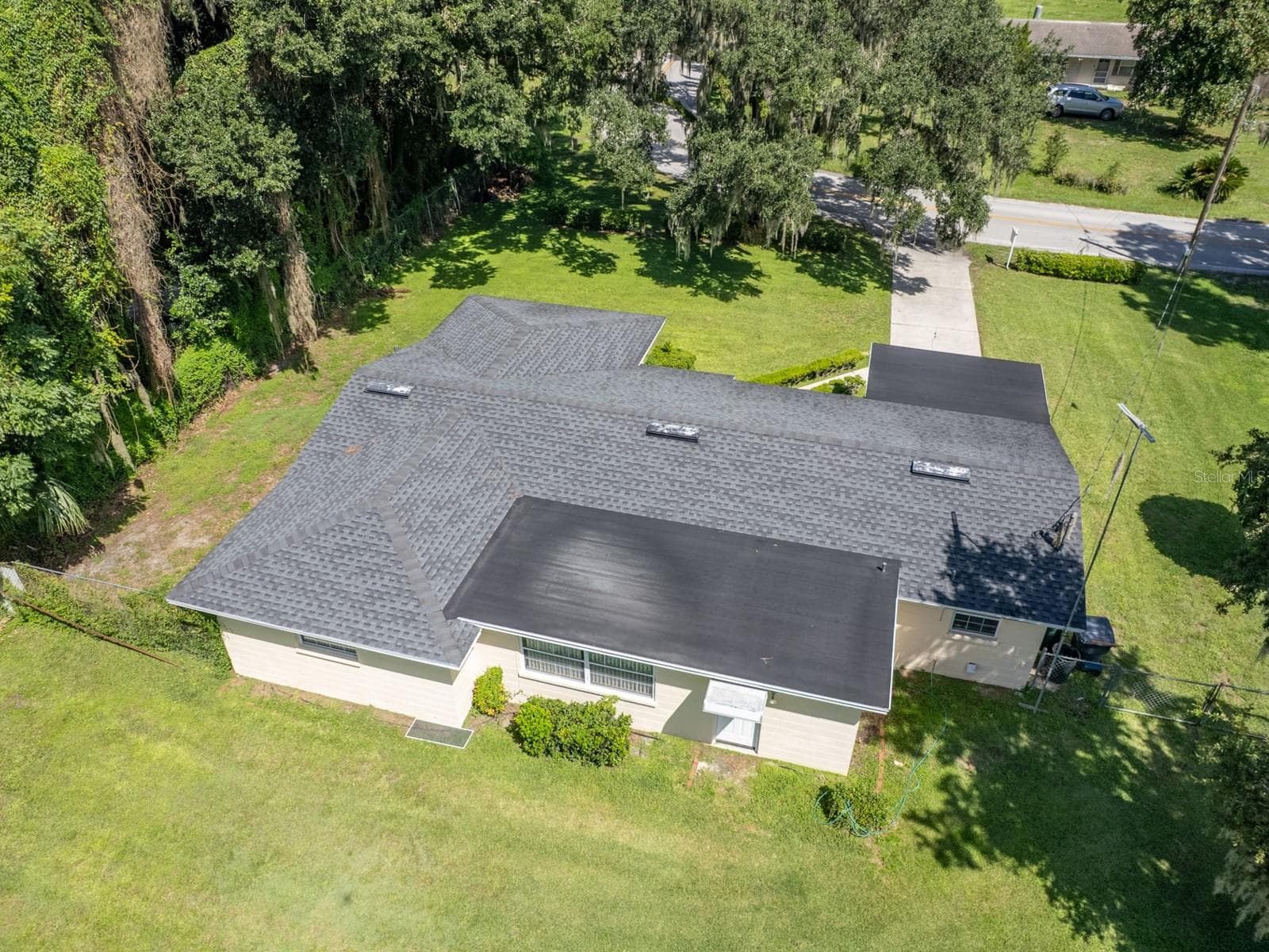 Aerial view. - 3625 E GANDY RD, BARTOW