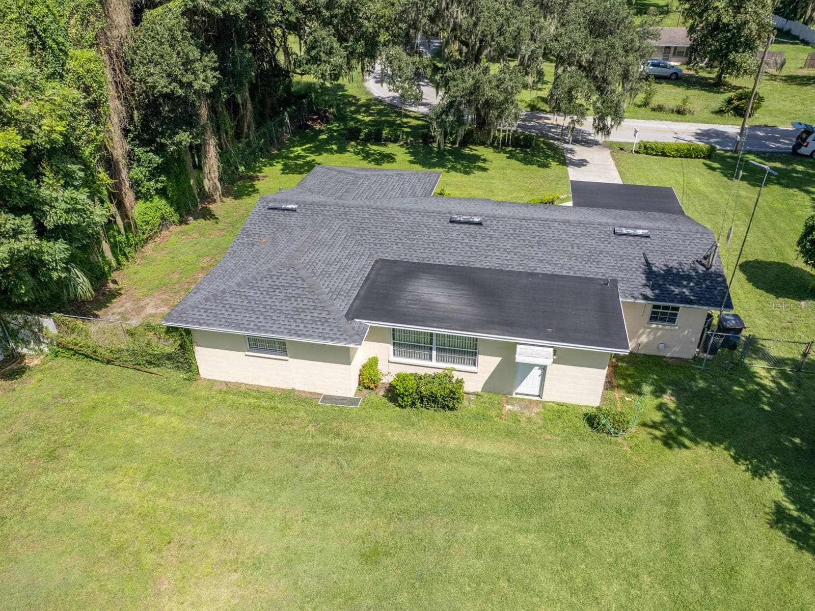 Aerial view. - 3625 E GANDY RD, BARTOW