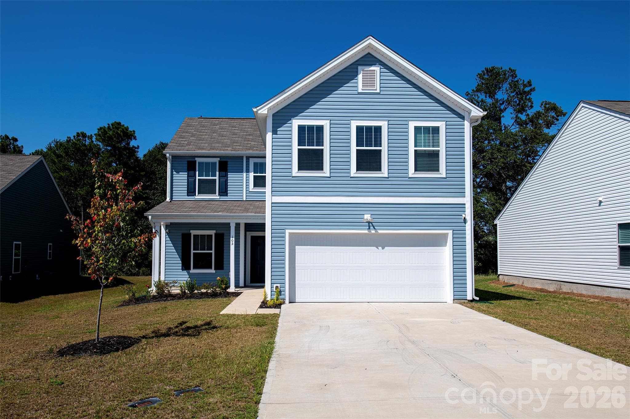 Front - 105 Charleston Gray Way, Pageland