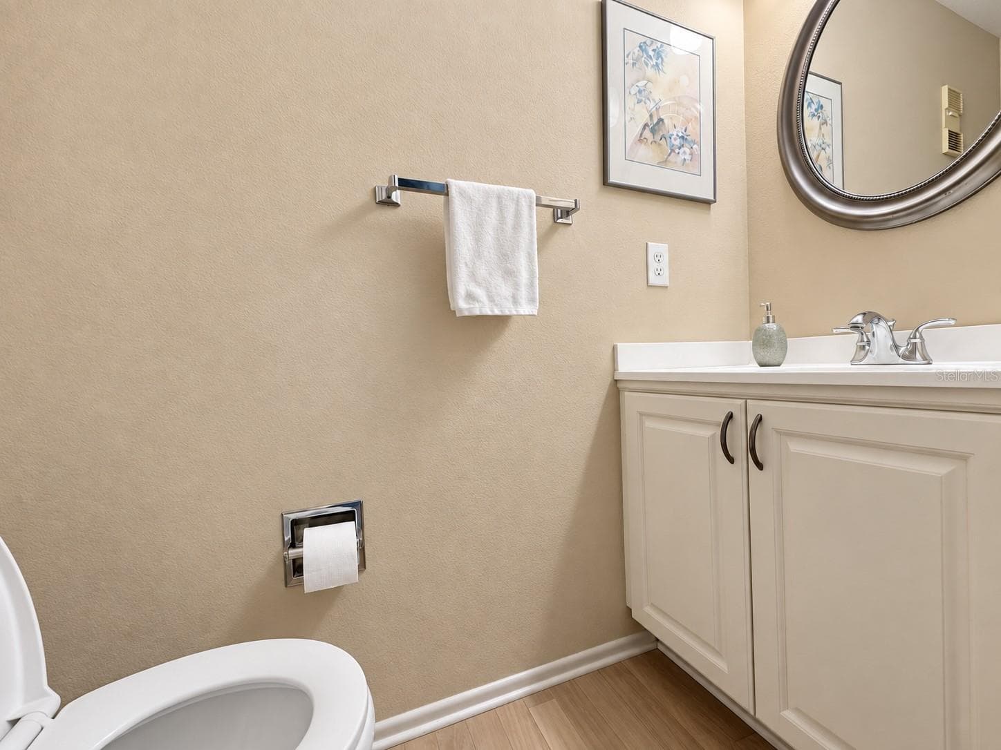 powder room on the main level - 6840 MIDNIGHT PASS RD, SARASOTA