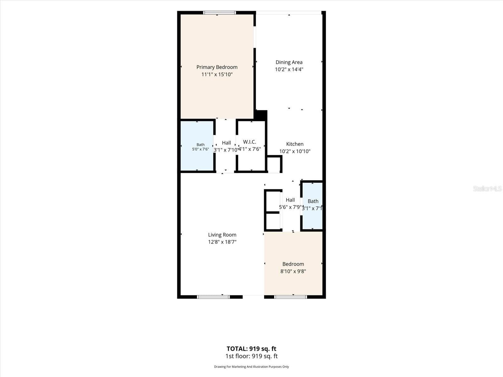Condominium at 5095 BAY ST NE #107, ST PETERSBURG, photo 46 of 46