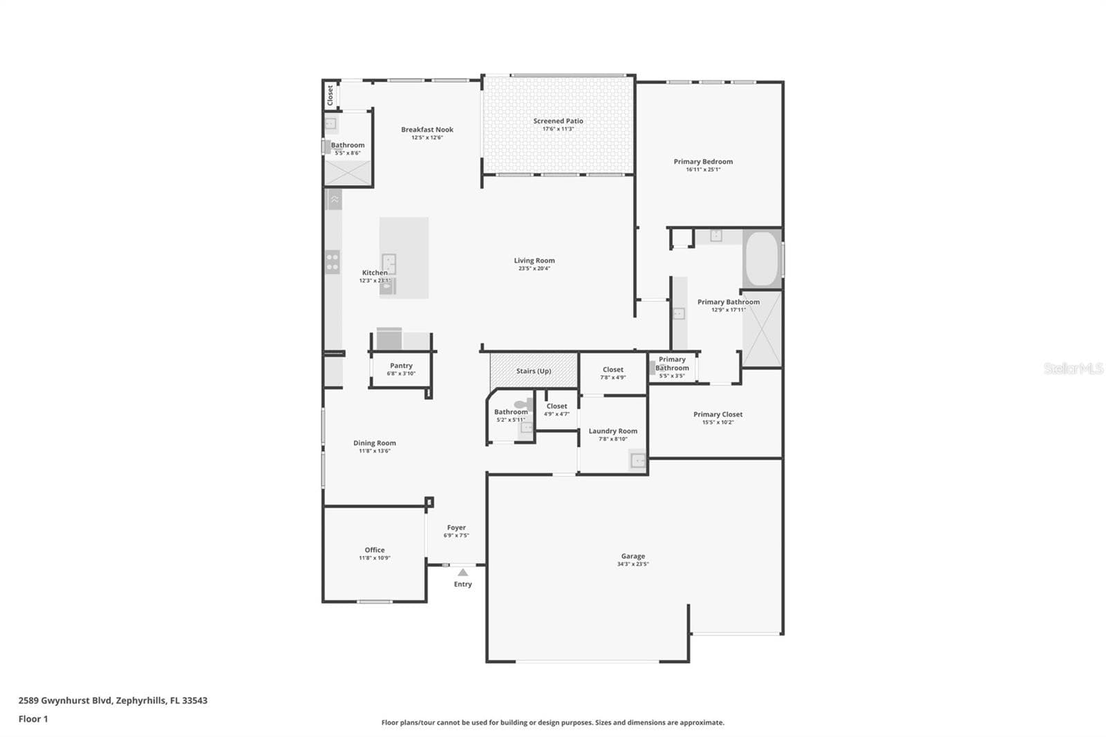 Single Family Residence at 2589 GWYNHURST BLVD, WESLEY CHAPEL, photo 37 of 39