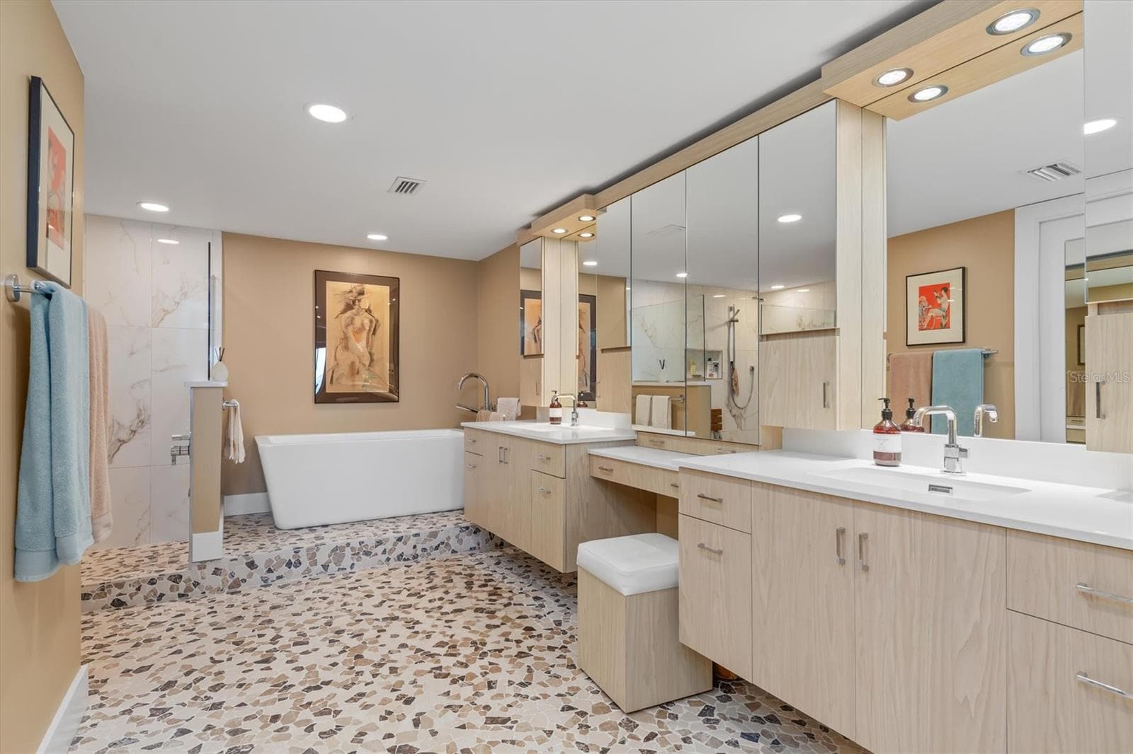 Custom designed & built double sinks, vanities - 1600 W MARION AVE #224, PUNTA GORDA