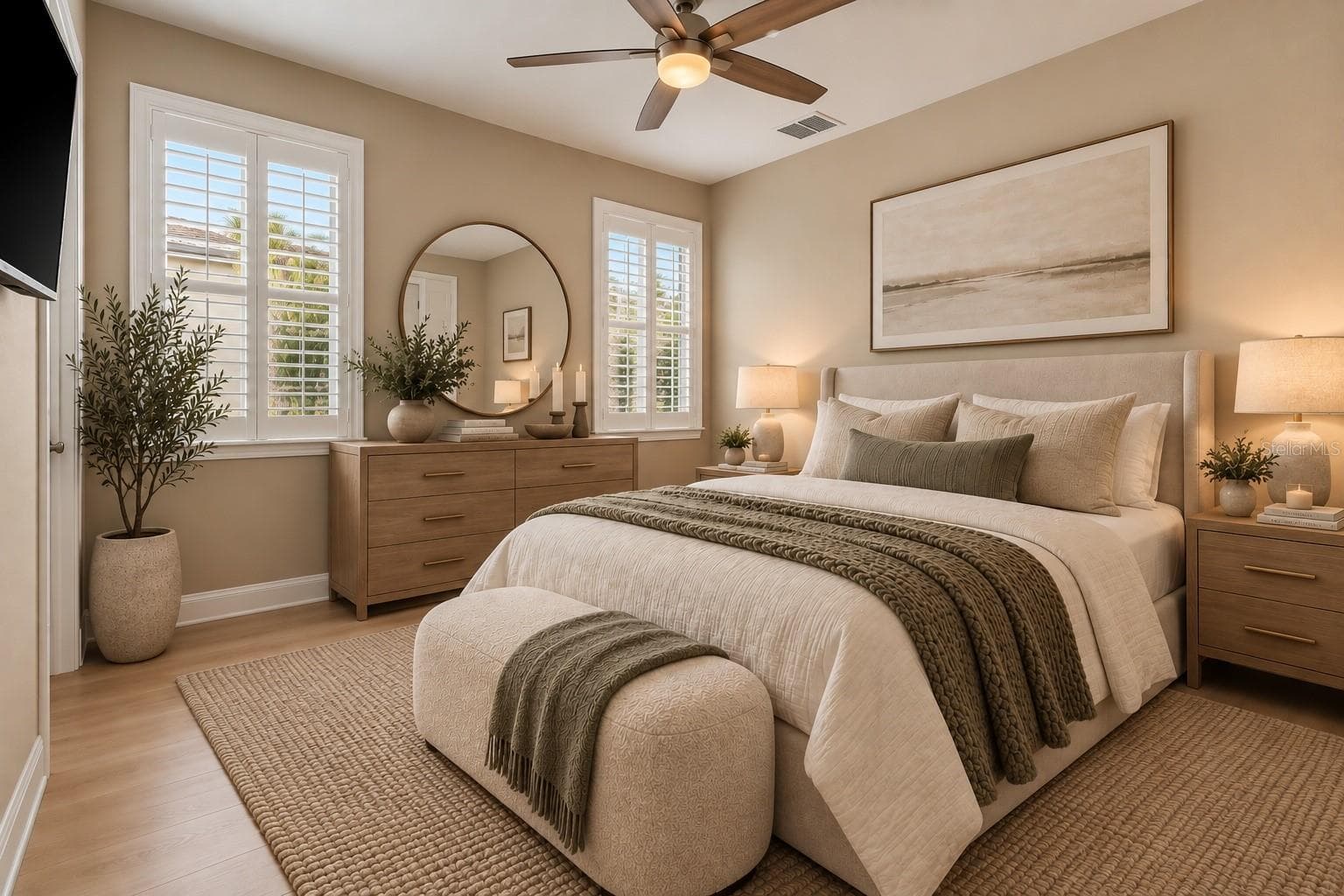 Virtually Enhanced Upstairs Bedroom - 14231 AVON FARMS DR, TAMPA
