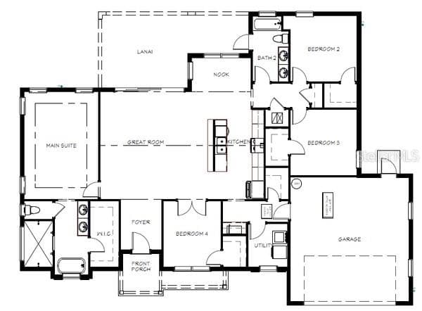 floor plan - 10720 PHILIPS LANDING CT, WEBSTER