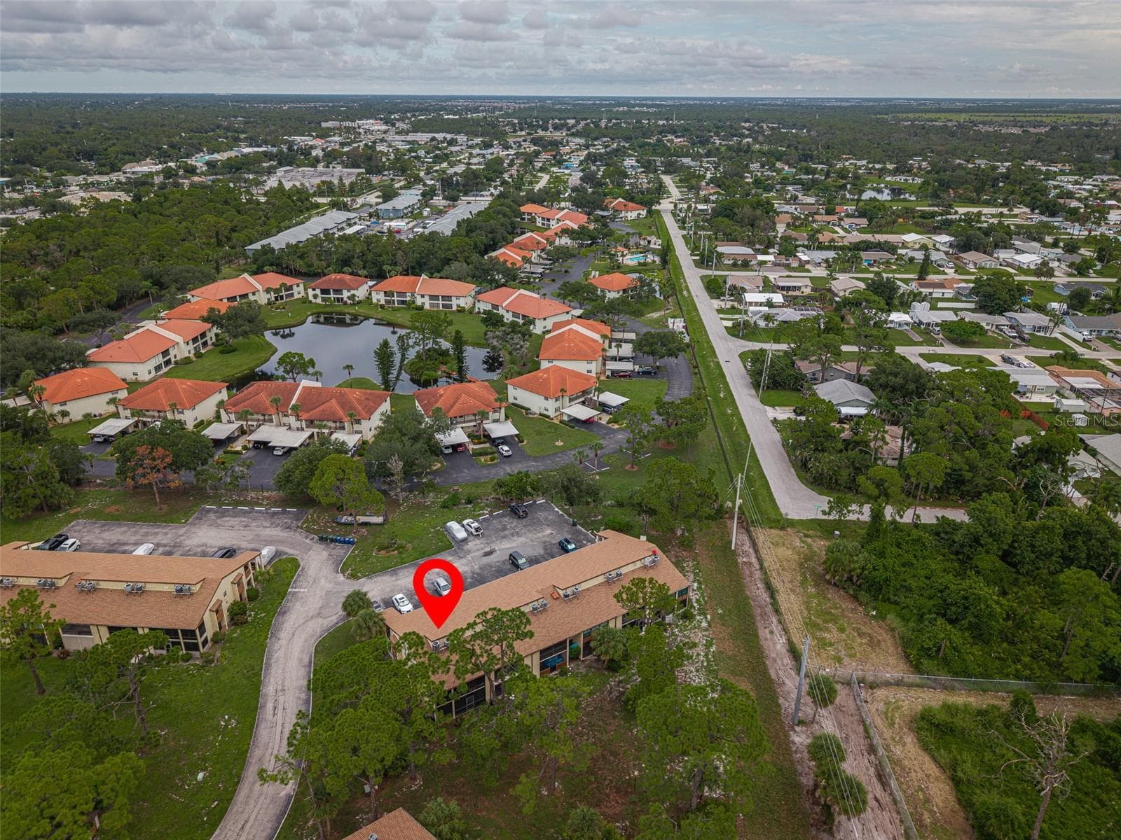 Aerial View of Condos - 9 QUAILS RUN BLVD #12, ENGLEWOOD