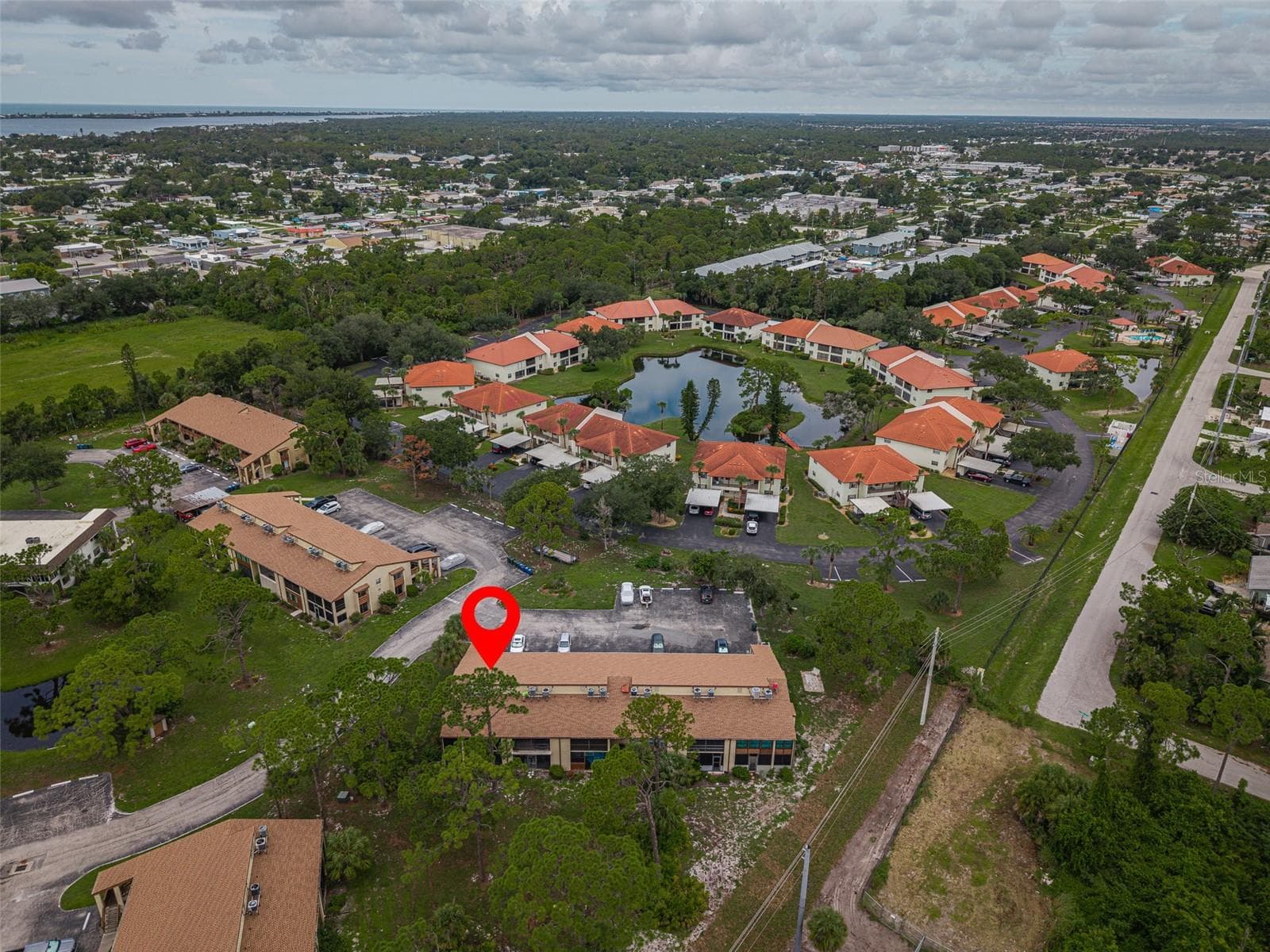 Aerial View of Condos - 9 QUAILS RUN BLVD #12, ENGLEWOOD