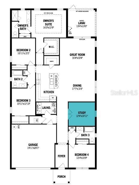Floor plan - 34733 FLOWER PATCH DR, DADE CITY