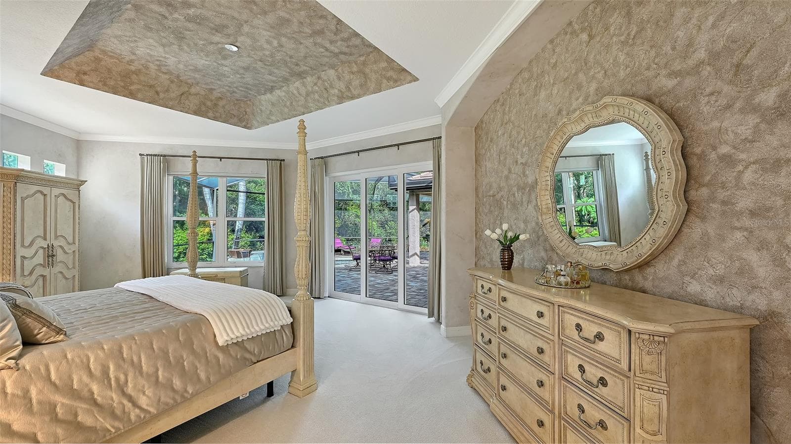 Primary Bedroom. - 8866 BLOOMFIELD BLVD, SARASOTA