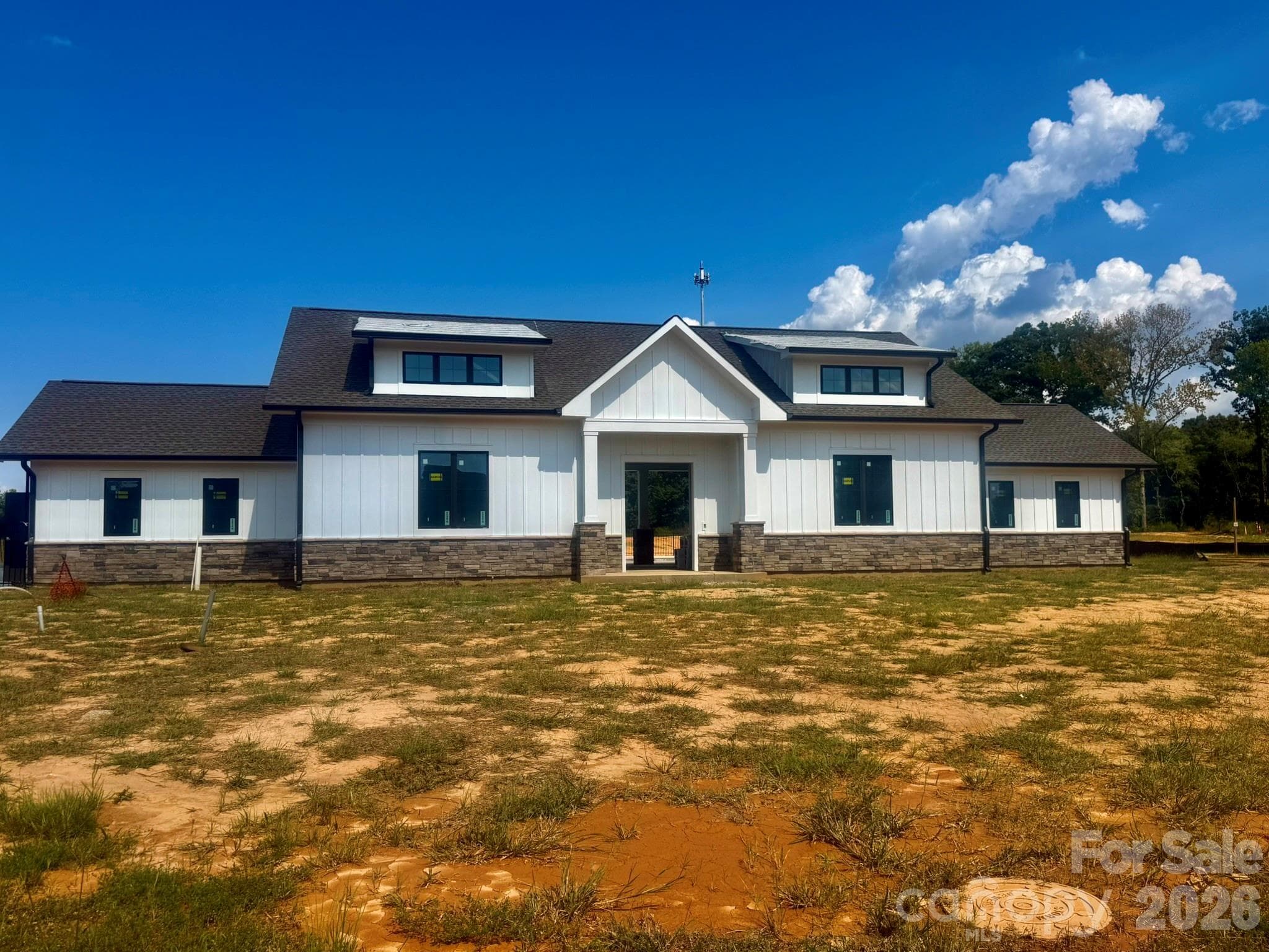 Construction progress of amenities - Stanley