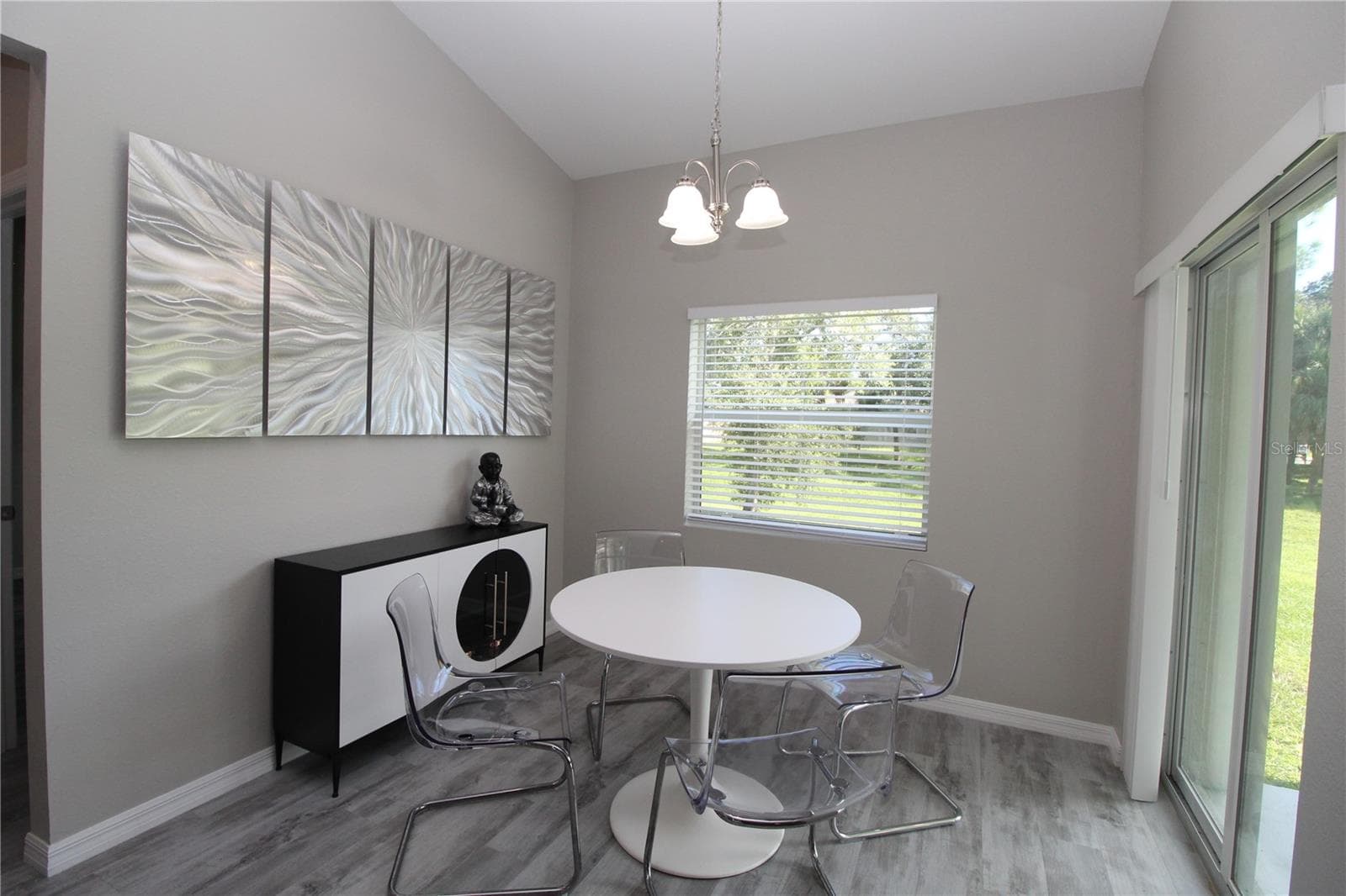 Dining room with sliding glass doors out to your lanai... - 1888 FRANKLIN LN, NORTH PORT