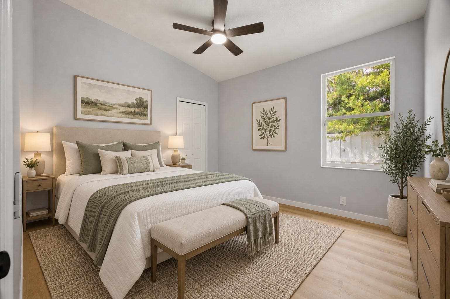 VIRTUALLY STAGED-2ND BEDROOM - 518 HUNTER LN, BRADENTON