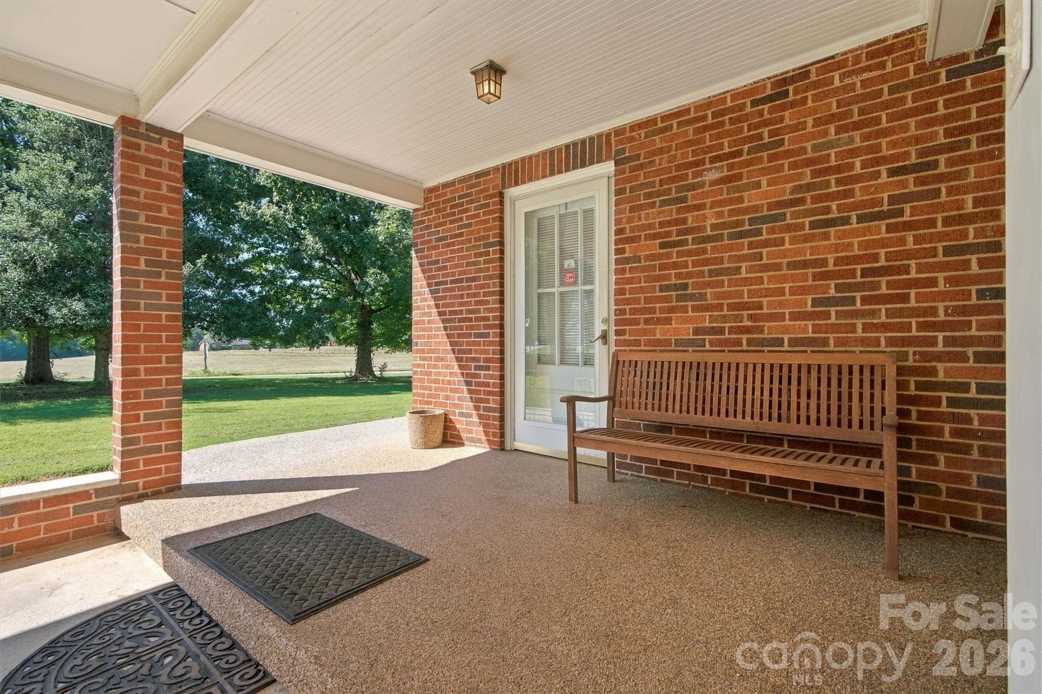 Focused Side Entry/Porch View - 3336 Startown Road, Newton