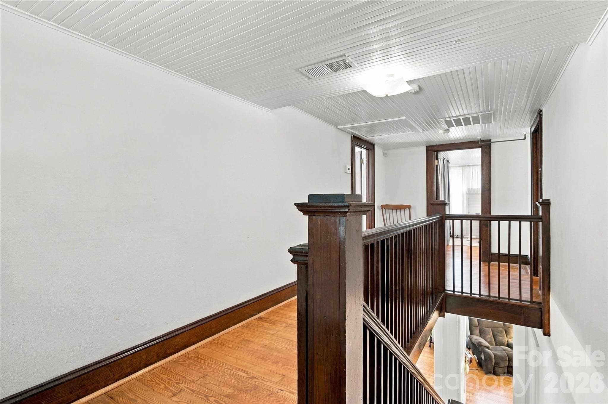 Upper-Level Landing View - 3336 Startown Road, Newton