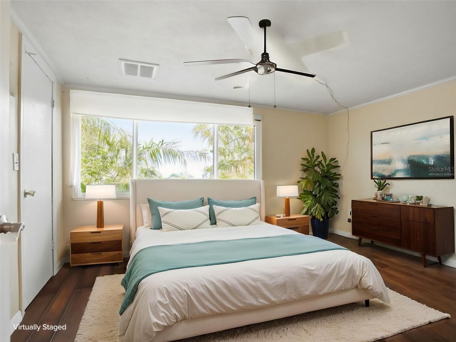 Guest room - virtually staged - 8502 ARROWHEAD DR, HUDSON