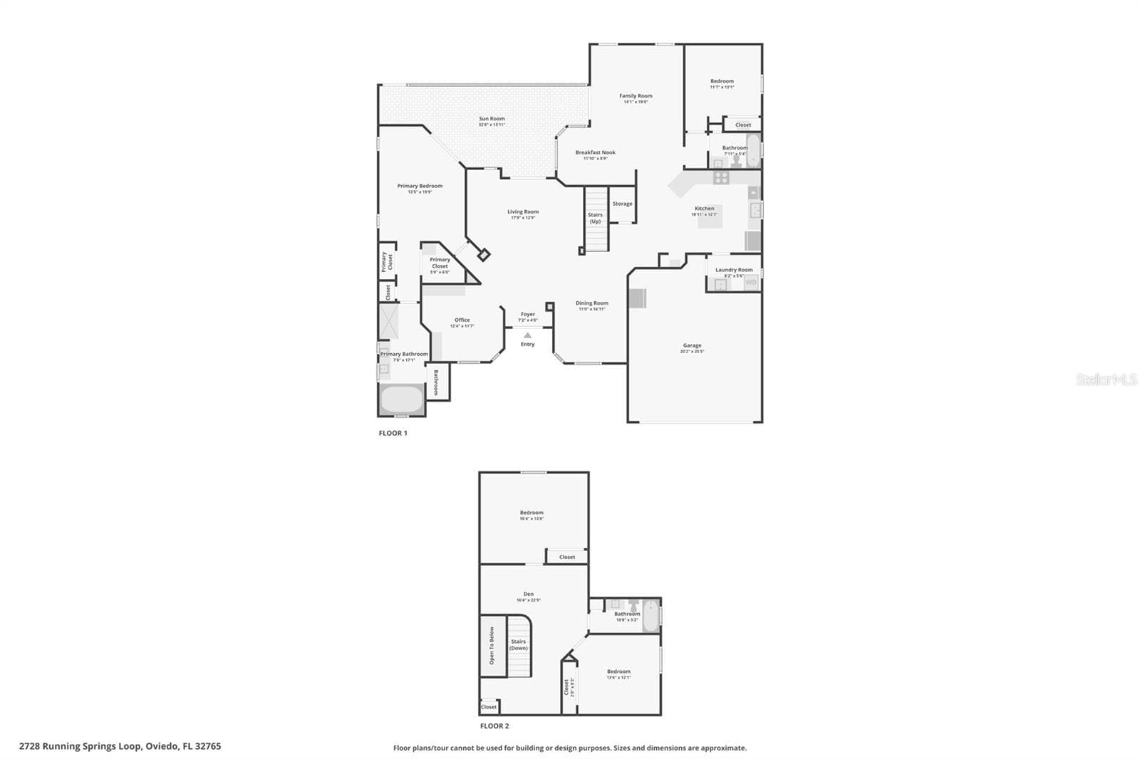 Floorplan - 2728 RUNNING SPRINGS LOOP, OVIEDO