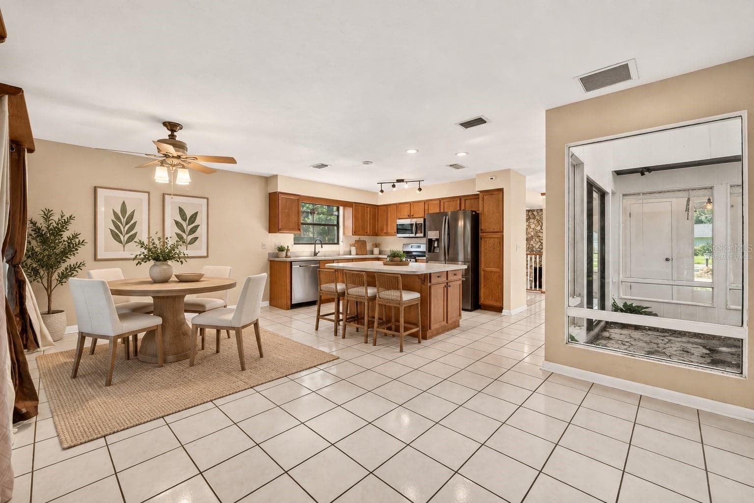Spacious Chef's Kitchen - Virtually Staged - 2809 NW 35TH PL, GAINESVILLE