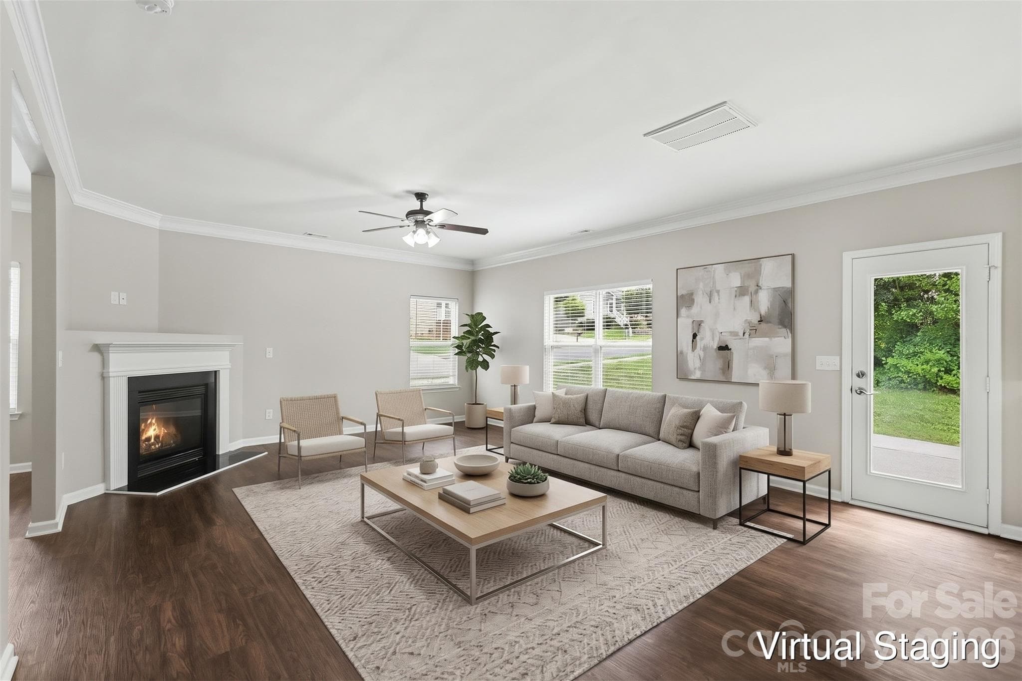 Virtually staged - 5618 Stowe Derby Drive, Charlotte