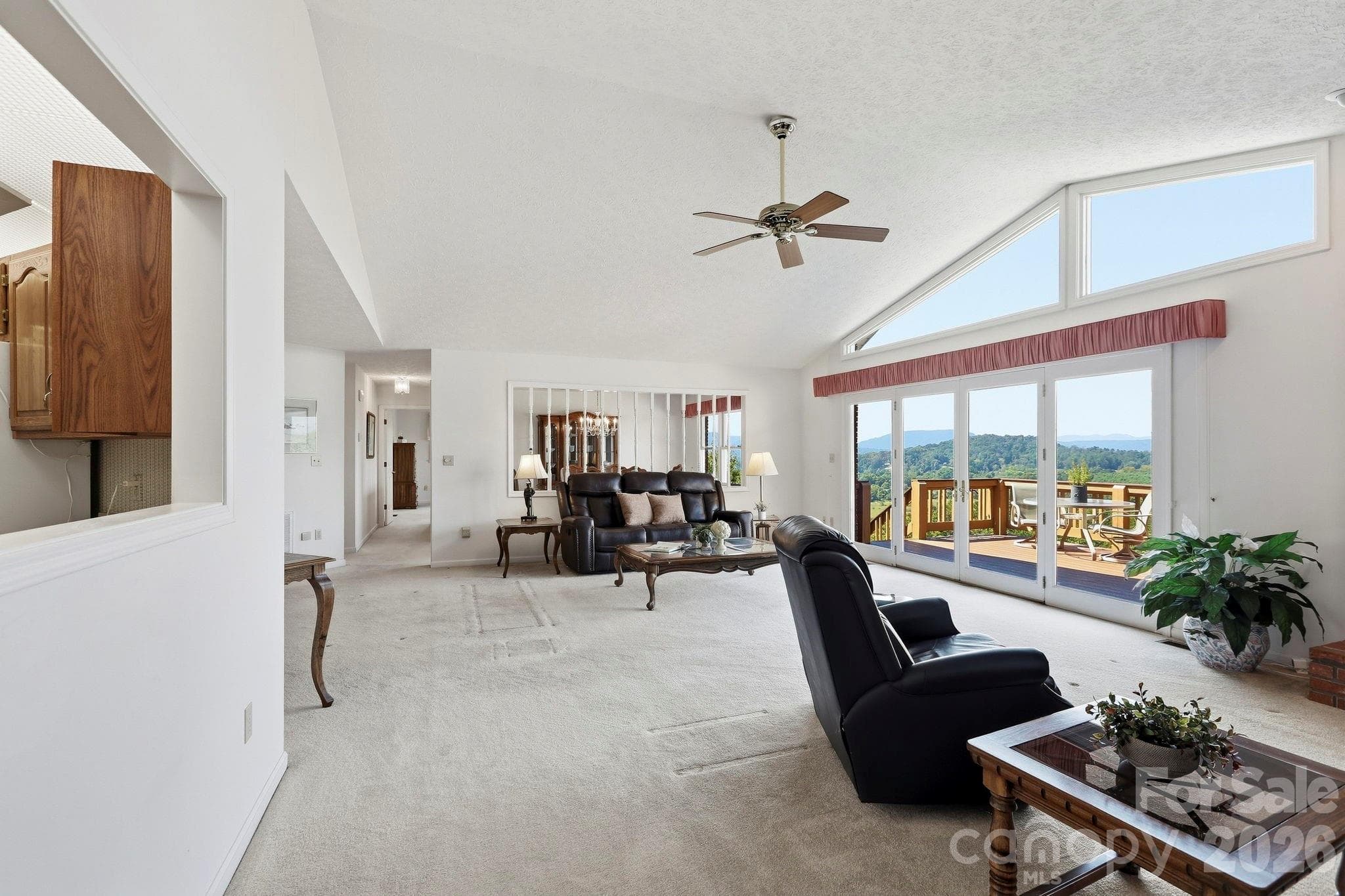 Spacious and neutral living area - 244 Mountain Valley Drive, Hendersonville