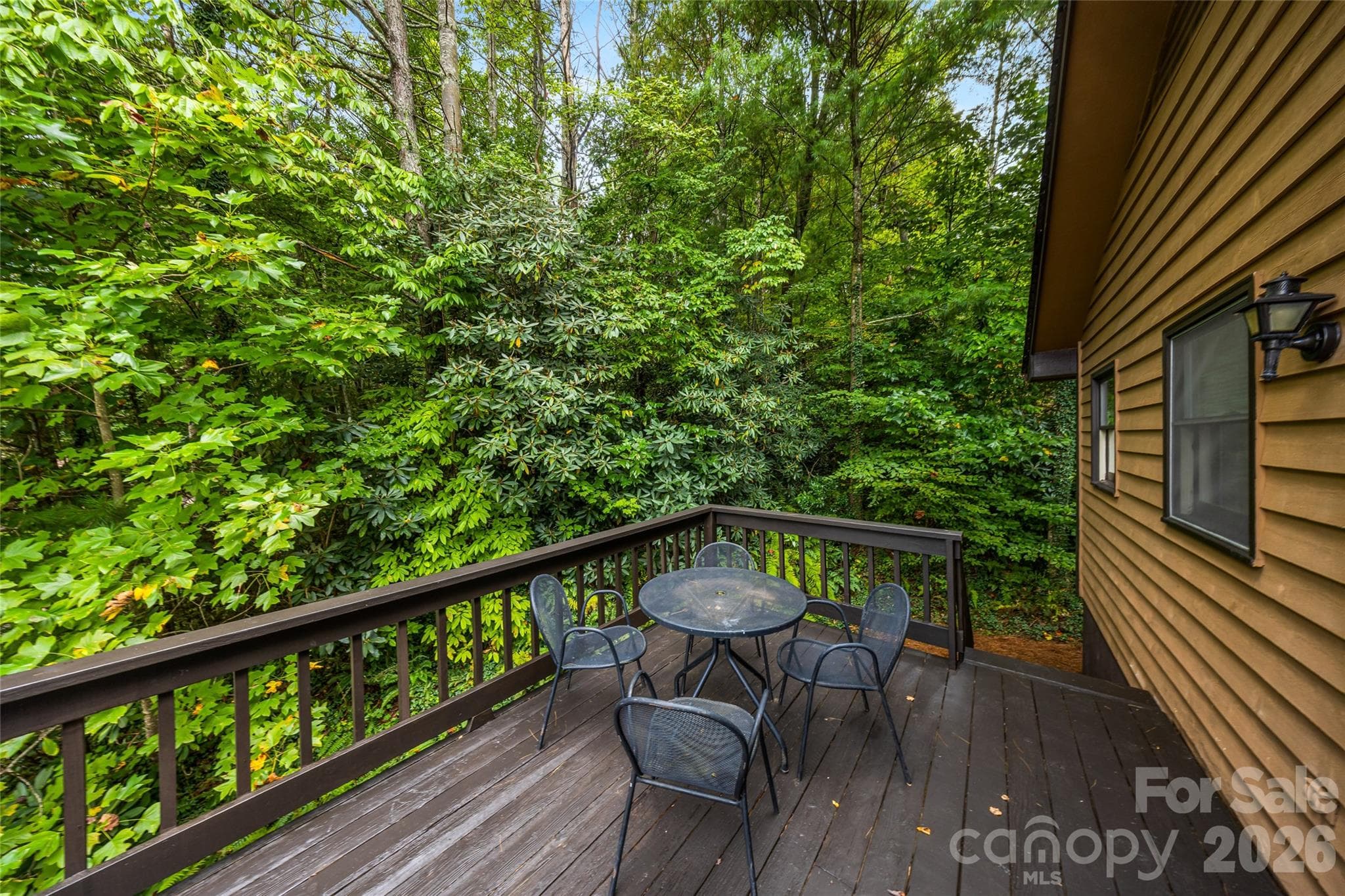 Beautiful deck in peaceful setting - 117 View De Lake Drive, Etowah