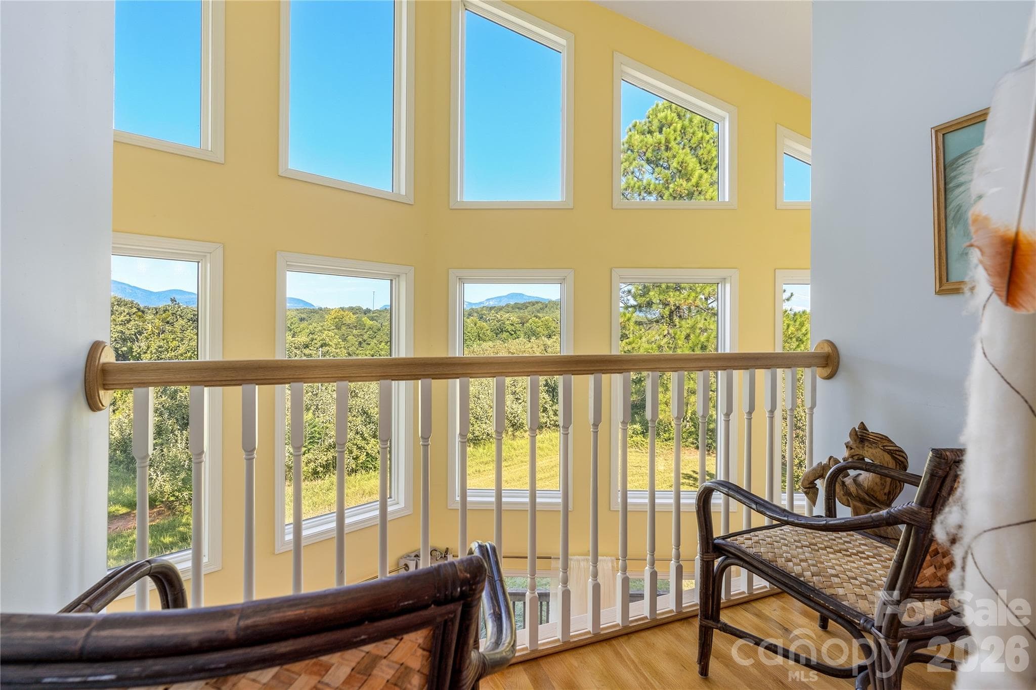 Balcony off 3rd bedroom - 296 Acorn Lane, Rutherfordton