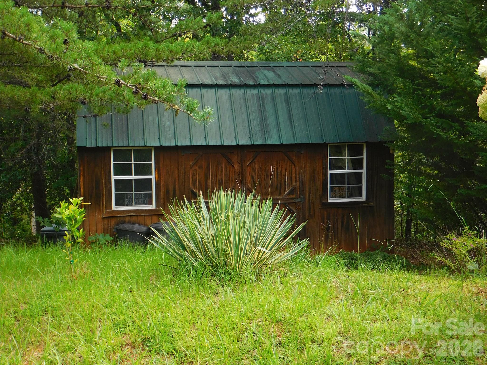 Storage shed - 296 Acorn Lane, Rutherfordton