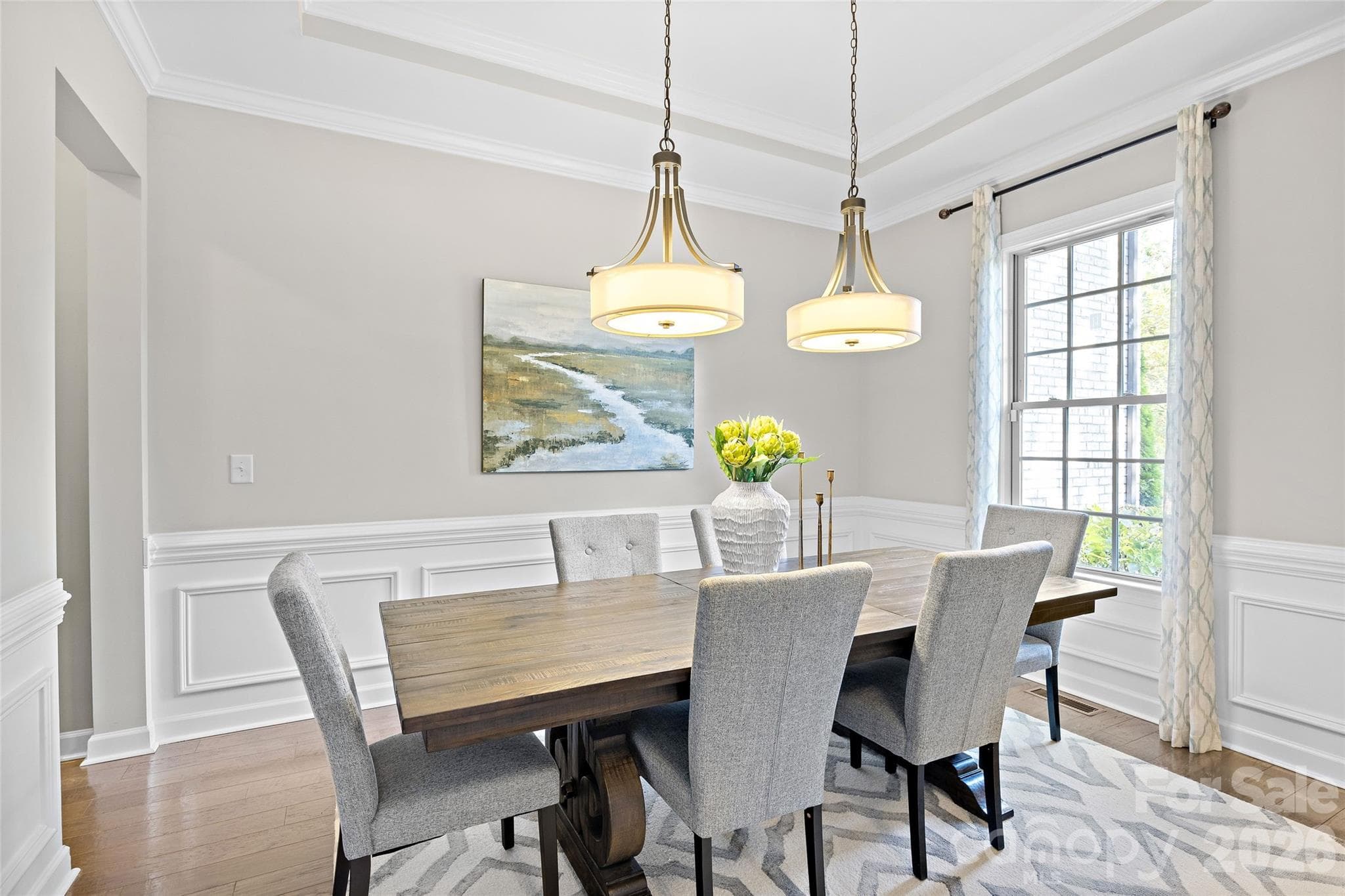 Dining Room - 1623 Hawkstone Drive, Waxhaw